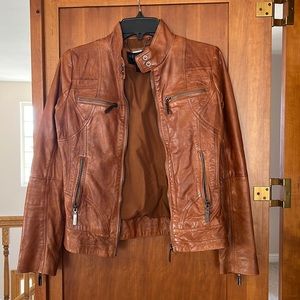 Genuine Leather Moto style jacket